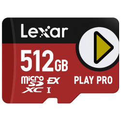 Lexar microSD Express I PLAY Pro Express 7.1, R900/W600 C10 U3 (UHS-I) 512GB