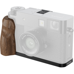 SmallRig 5224 L-Shaped Mount Plate with Wooden Handle for FUJIFILM X half Black