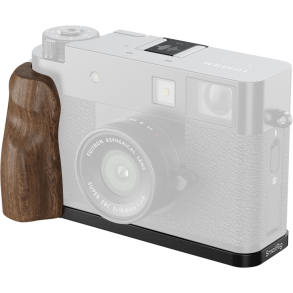 SmallRig 5224 L-Shaped Mount Plate with Wooden Handle for FUJIFILM X half Black