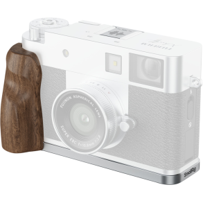 SmallRig 5223 L-Shaped Mount Plate with Wooden Handle for FUJIFILM X half Silver
