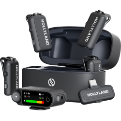 Hollyland LARK MAX 2 Combo 4-Person Version with Camera RX + USB-C RX