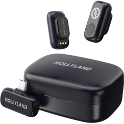Hollyland LARK A1 Duo with USB-C RX + Charging Case