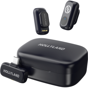 Hollyland LARK A1 Duo with USB-C RX + Charging Case