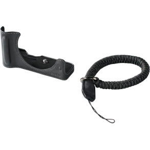 SmallRig 5433 Leather Half Case Kit for Canon EOS R50 V Black