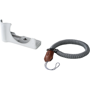 SmallRig 5431 Leather Half Case Kit for Canon EOS R50 V White