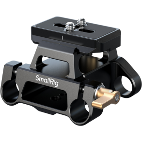 SmallRig 5365 Arca-Type Mount Plate Kit with 15mm Dual Rod Clamp