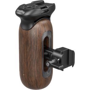 SmallRig 5239 Wooden Side Handle with NATO Clamp