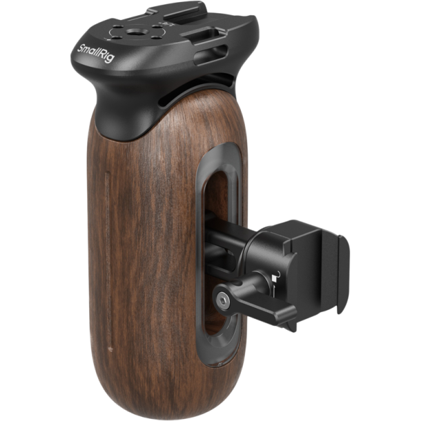 SmallRig 5239 Wooden Side Handle with NATO Clamp