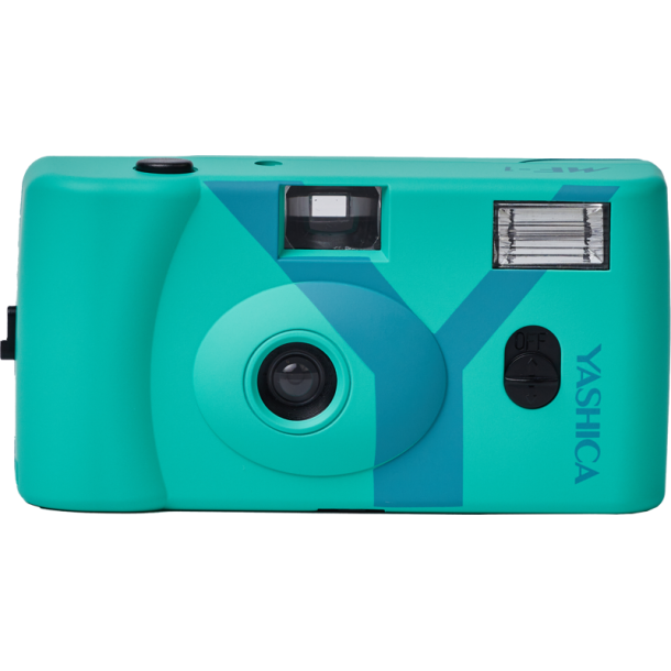 YASHICA MF-1 Snapshot Art Camera (Turquoise)