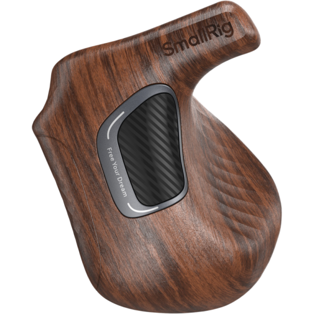 SmallRig 5161 ImageGrip Series Wooden Handle with NATO Clamp (Left Side)