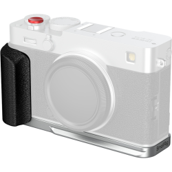 SmallRig 5447 L-Shaped Mount Plate with Silicone Handle for FUJIFILM X-E5 Silver