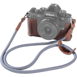 SmallRig 5096 Leather Case Kit for Nikon Z f Brown