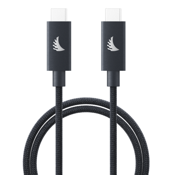 Angelbird Cable I USB-C 4.0 I Solid Flex Cable I Blue Gray I 1 m