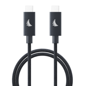 Angelbird Cable I USB-C 4.0 I Solid Flex Cable I Blue Gray I 32 cm
