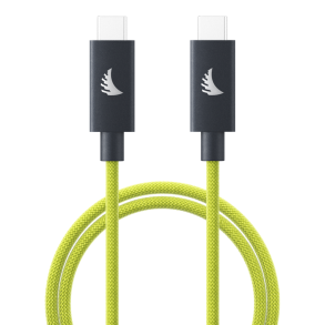 Angelbird Cable I USB-C 4.0 I Solid Flex Cable I Lime I 1 m