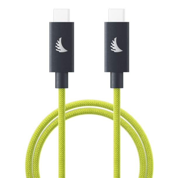 Angelbird Cable I USB-C 4.0 I Solid Flex Cable I Lime I 1 m
