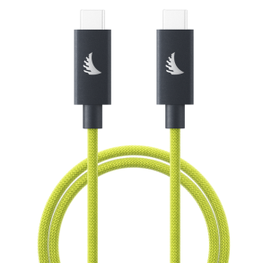 Angelbird Cable I USB-C 4.0 I Solid Flex Cable I Lime I 32 cm