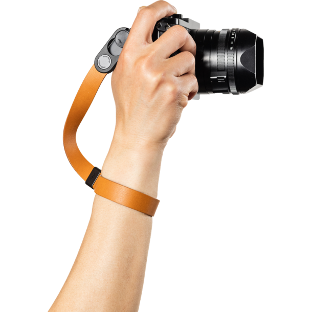Peak Design Cuff Leather Camera Strap Wrist Amber