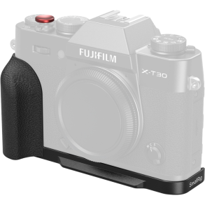 SmallRig 5663 L-Shaped Mount Plate with Silicone Handle for FUJIFILM X-T30 / T30 II / T30 III Black