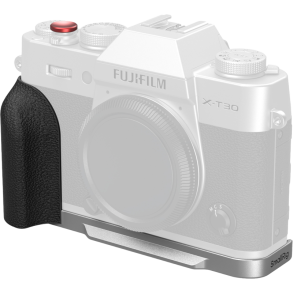 SmallRig 5664 L-Shaped Mount Plate with Silicone Handle for FUJIFILM X-T30 / T30 II / T30 III Silver