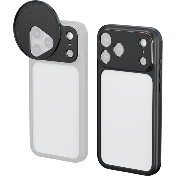 SmallRig 5790 FilMov Lightweight Photography Bumper Case for iPhone 17 Pro Black