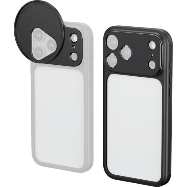 SmallRig 5793 FilMov Lightweight Photography Bumper Case for iPhone 17 Pro Max Black