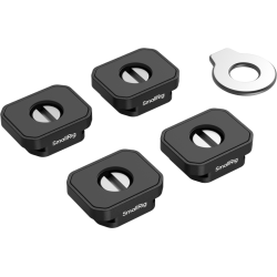 SmallRig 5472 Mount Plate with Cold Shoe Mount (4pcs)