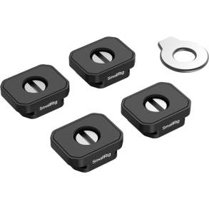 SmallRig 5472 Mount Plate with Cold Shoe Mount (4pcs)