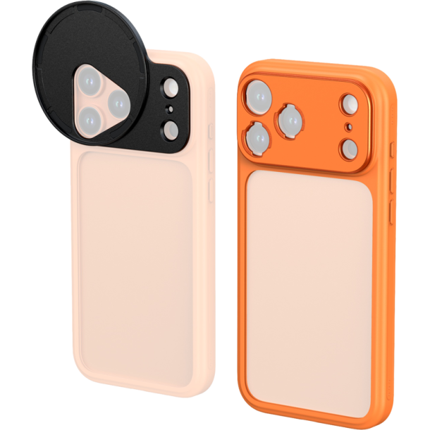 SmallRig 5795 FilMov Lightweight Photography Bumper Case for iPhone 17 Pro Max (Orange)