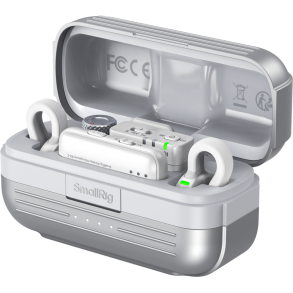 SmallRig 5716 S70 Wireless Microphone with Multi-Device Compatibility (White)