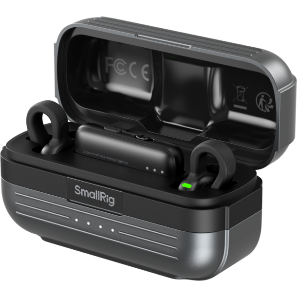 SmallRig 5717 S70-C2 Wireless Microphone with USB-C Adapter for Phones (Black)