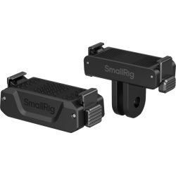 SmallRig 5918 Bidirectional QR Folding Adapter Support with 2-Prong Mount and 1/4"-20 Threaded hole