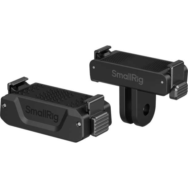 SmallRig 5918 Bidirectional QR Folding Adapter Support with 2-Prong Mount and 1/4"-20 Threaded hole
