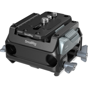 SmallRig 5366 Manfrotto-Type Mount Plate Kit with 15mm Dual Rod Clamp