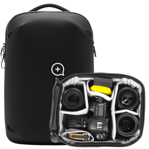Peak Design Travel Backpack 20L w/ Camera Cube (S-Medium) I Black