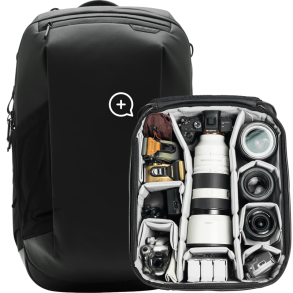 Peak Design Travel Backpack 2-in-1 40L w/ Camera Cube (X-Large) I Black