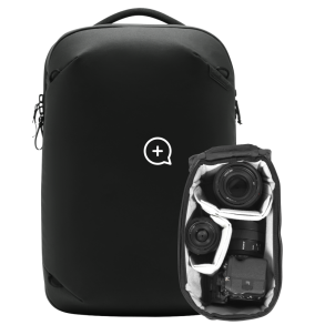 Peak Design Travel Backpack 20L w/ Camera Cube (Small) I Black
