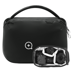 Peak Design Travel Weekender 25L w/ Camera Cube (Small) I Black