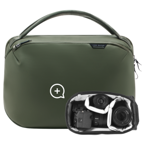 Peak Design Travel Weekender 25L w/ Camera Cube (Small) I Sage