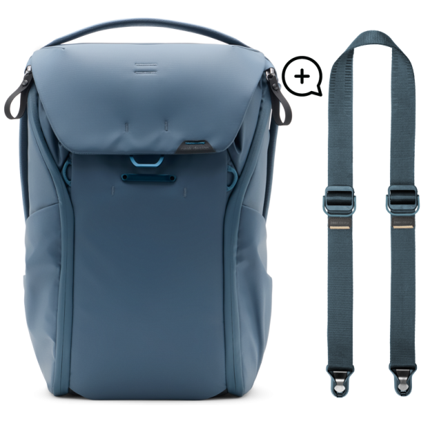 Peak Design Everyday Backpack 20L v2 I Ocean + Free Slide Lite Strap I Ocean
