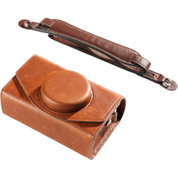 SmallRig 5986 Leather Storage Bag for FUJIFILM X-E5 / X100VI Brown