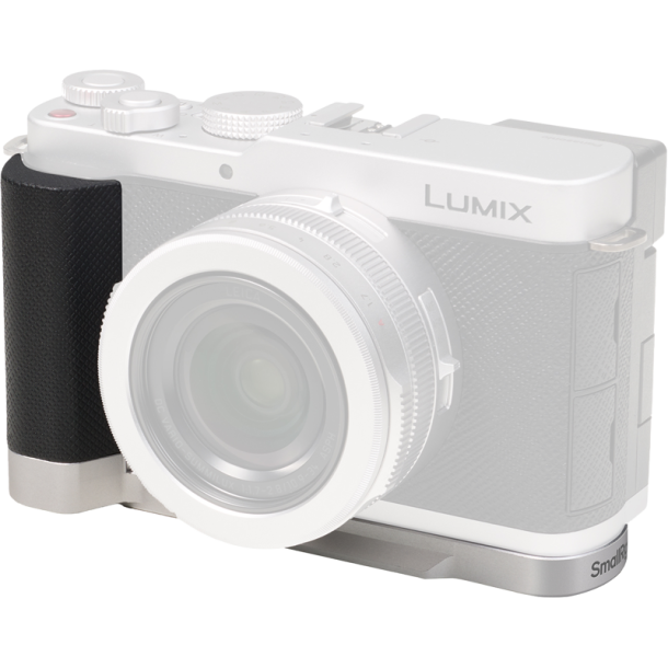 SmallRig 5701 L-Shaped Mount Plate Handle for Panasonic LUMIX L10 Silver