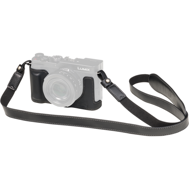 SmallRig 6274 Leather Half Case Kit for Panasonic LUMIX L10 Black