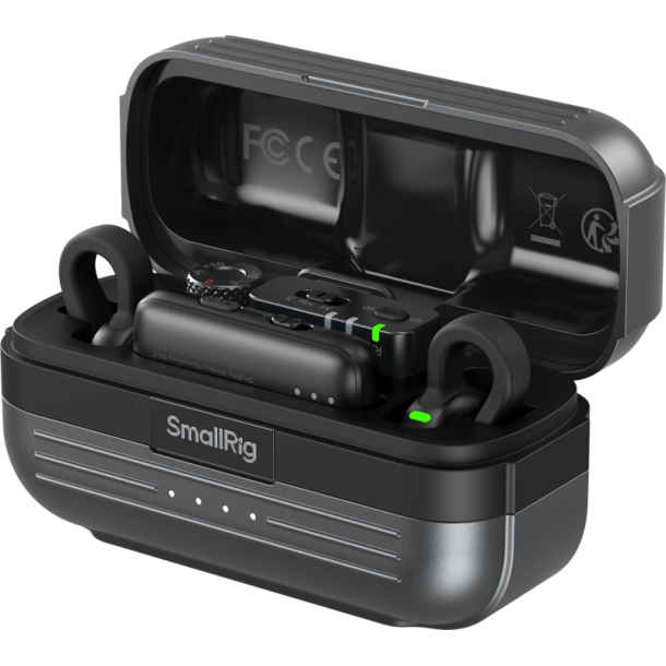 SmallRig 6526 S70 Wireless Microphone with Multi-Device Compatibility Black