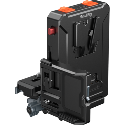 SmallRig 5899 Intelligent V-Mount Battery Adapter Plate Compatible with Arca-Swiss