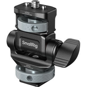 SmallRig 6313 Monitor Support for Horizontal & Vertical Shooting with Cold Shoe Mount