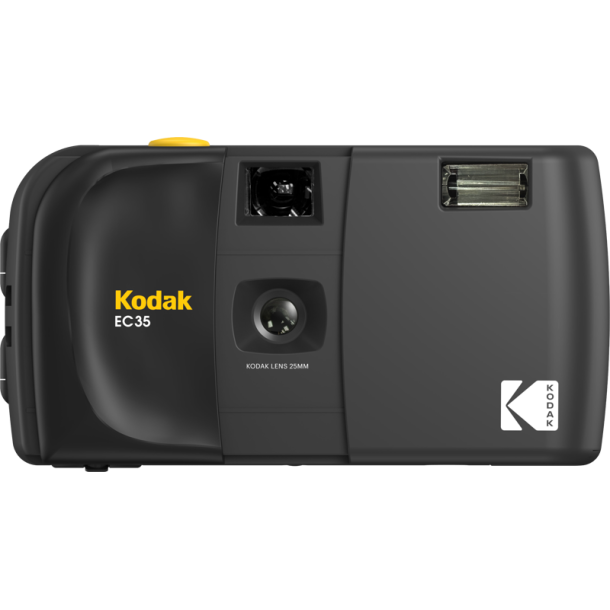 Kodak EC35 Film Camera Midnight Black + Kodak Ultra Max 24 Exp