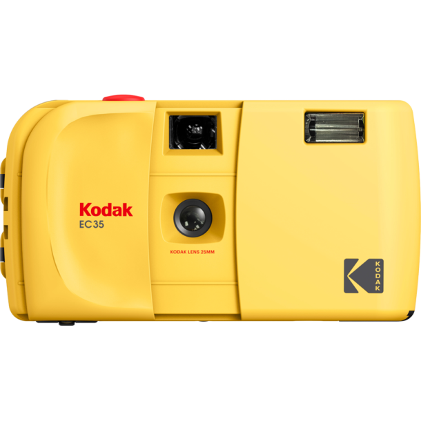 Kodak EC35 Film Camera Butter Yellow + Kodak Ultra Max 24 Exp