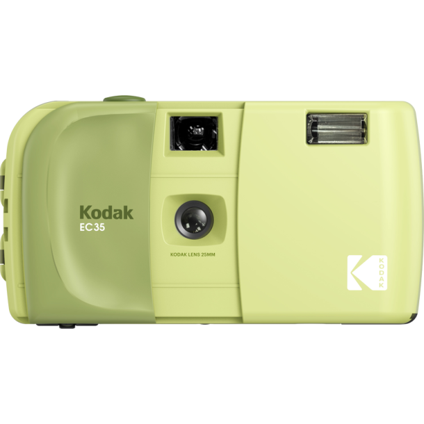 Kodak EC35 Film Camera Avocado Green + Kodak Ultra Max 24 Exp