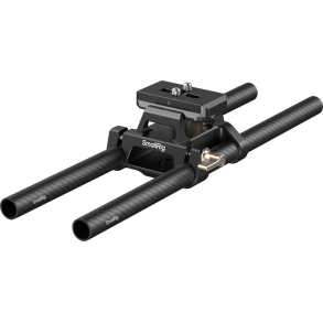 SmallRig 6761 Arca-Type Mount Plate with 15mm Dual Rod Clamp